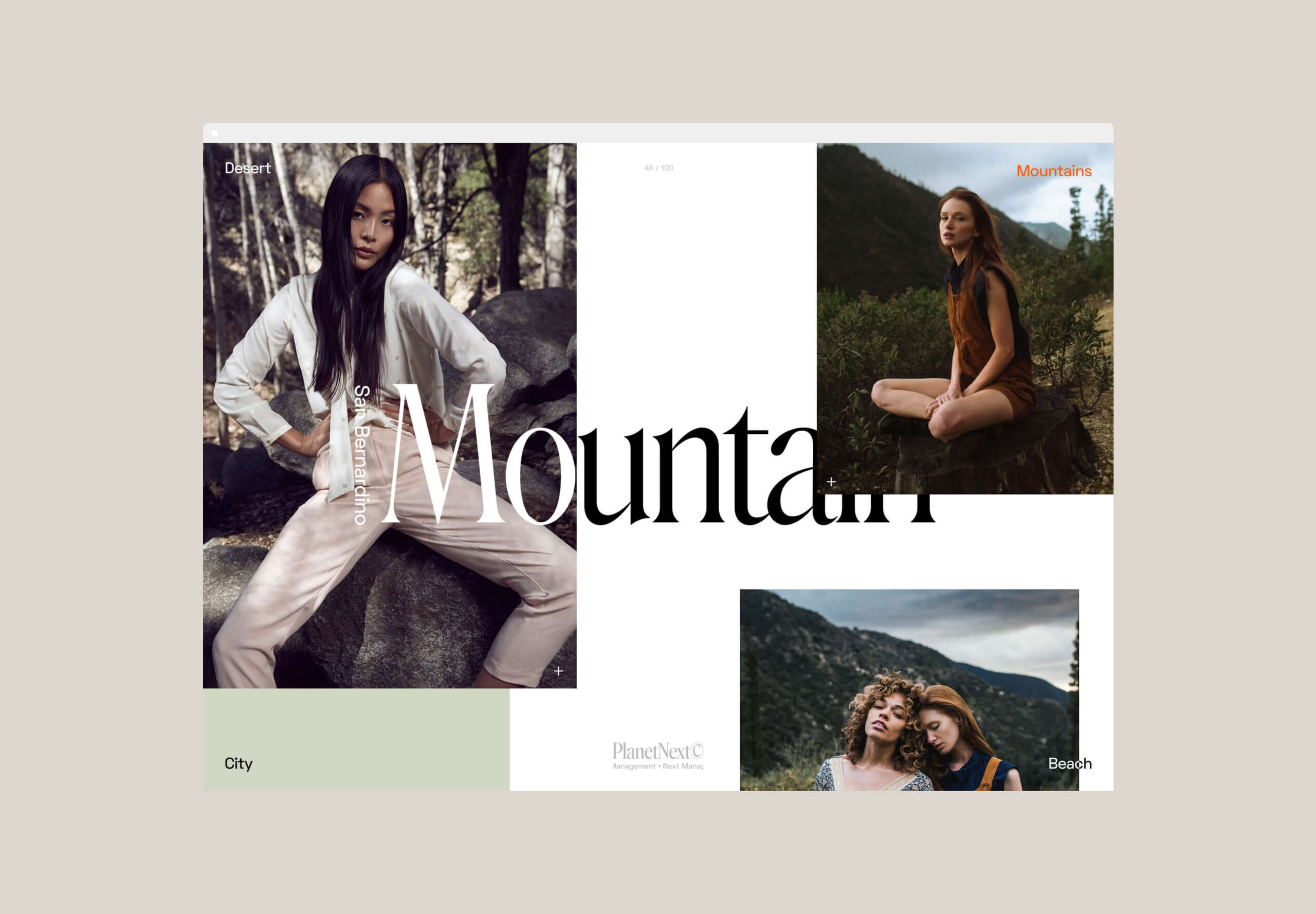 Mountain-mock Mountain-mock